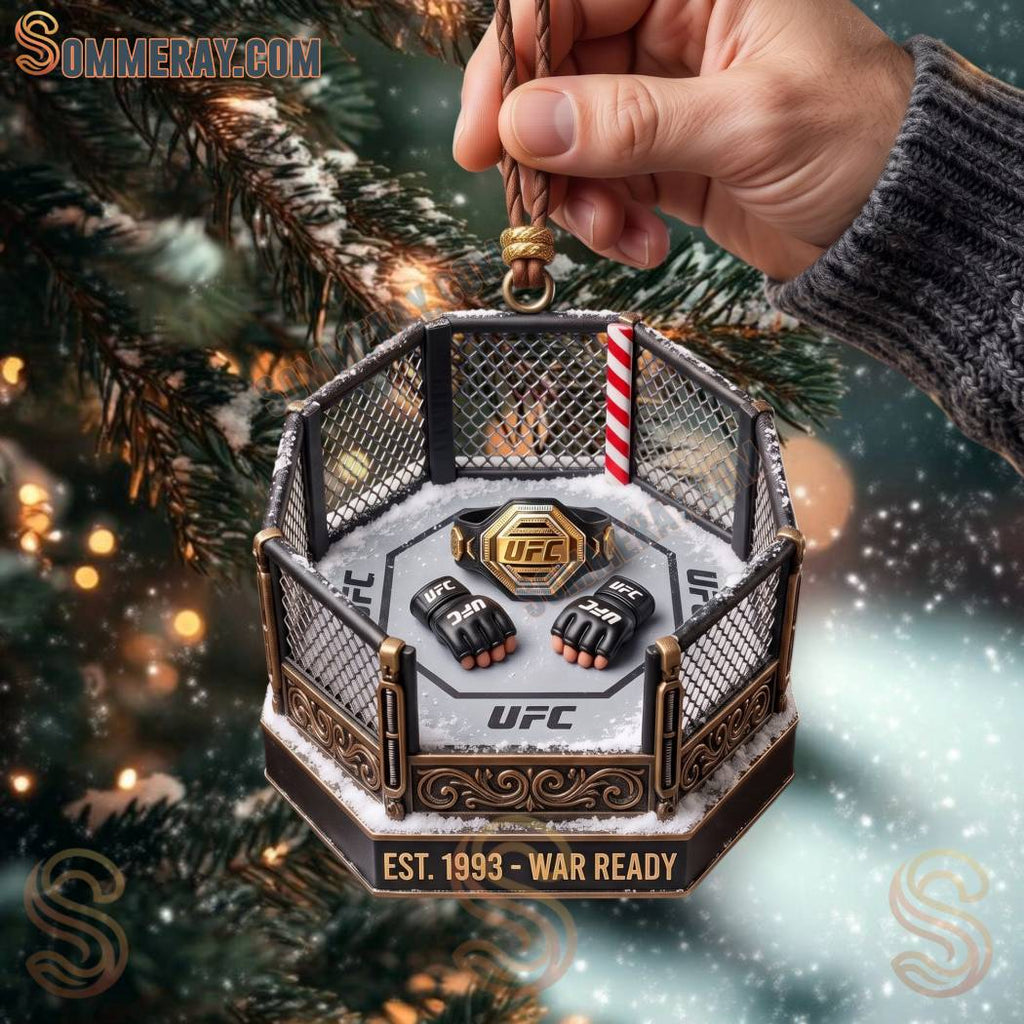 UFC Championship Octagon Ornament
