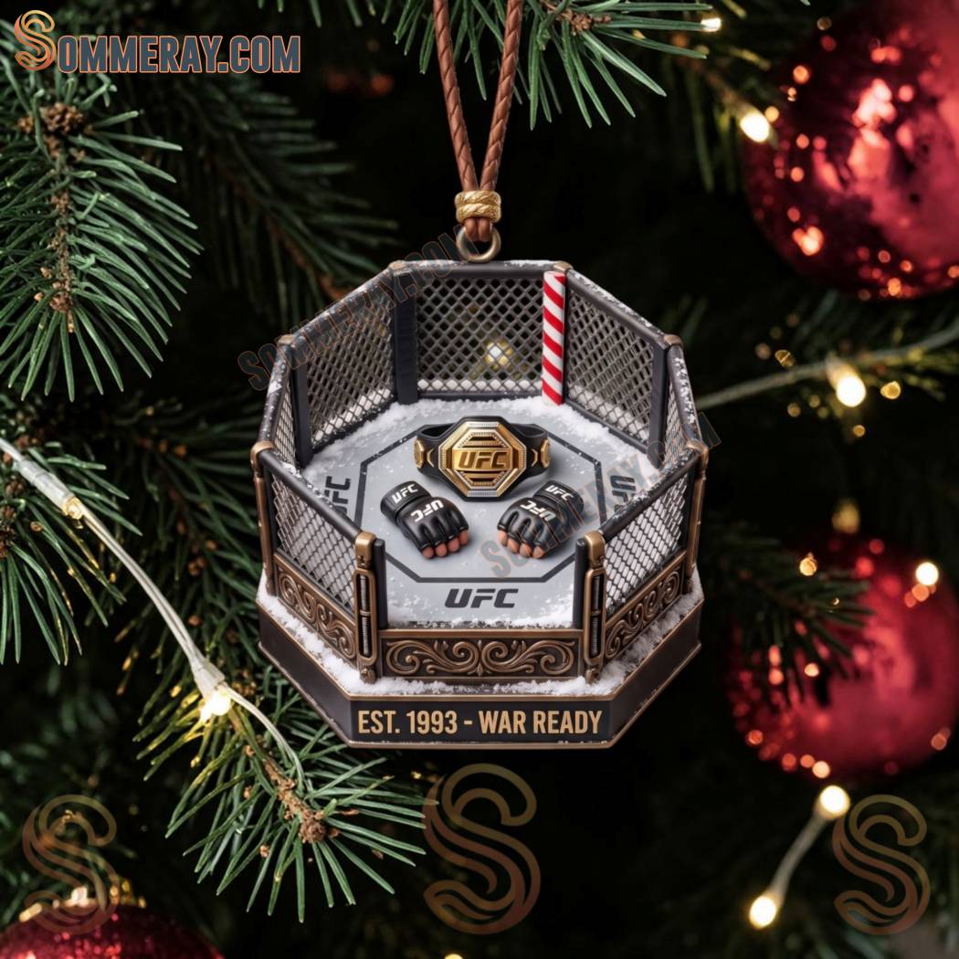UFC Championship Octagon Ornament