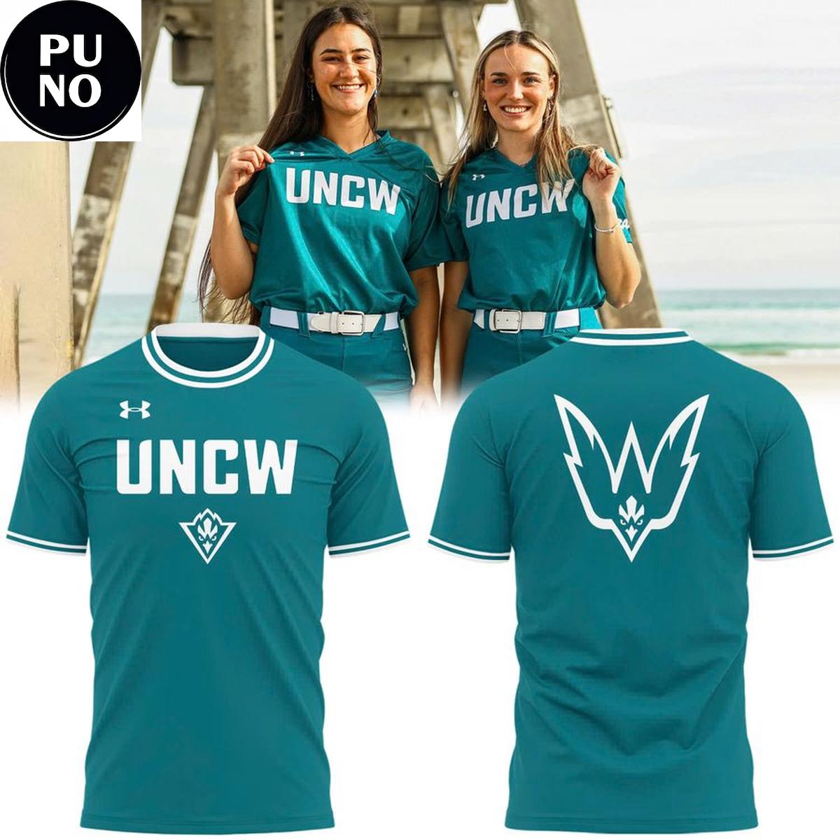 UNC Wilmington Seahawks Softball Teal Out 2026 Hoodie T-Shirt