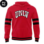 UNLV Rebels Softball Classic Wordmark Red Hoodie T-Shirt
