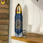 US Navy 250th Anniversary Bullet Tumbler