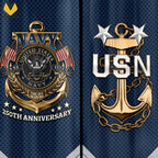 US Navy 250th Anniversary Bullet Tumbler