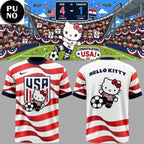 US Soccer World Cup x Hello Kitty Night 2026 Hoodie T-Shirt