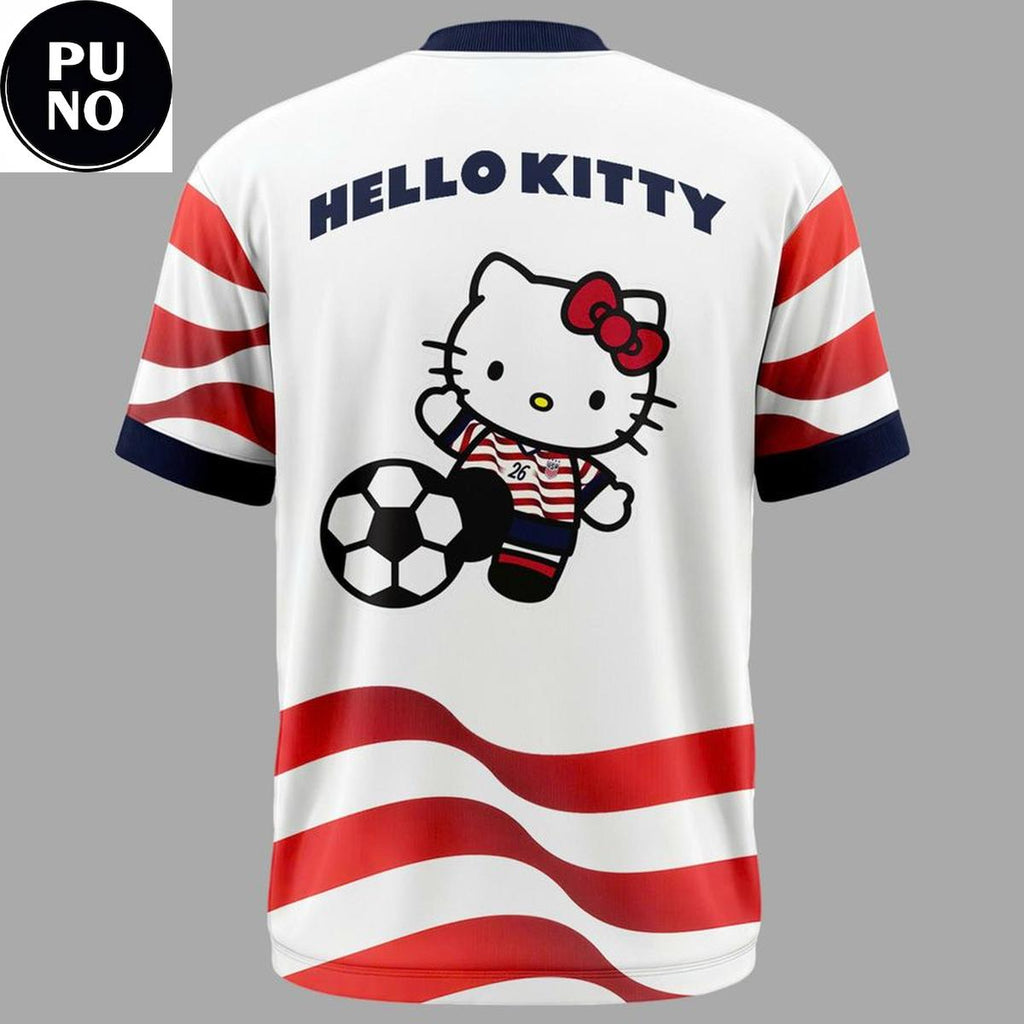 US Soccer World Cup x Hello Kitty Night 2026 Hoodie T-Shirt