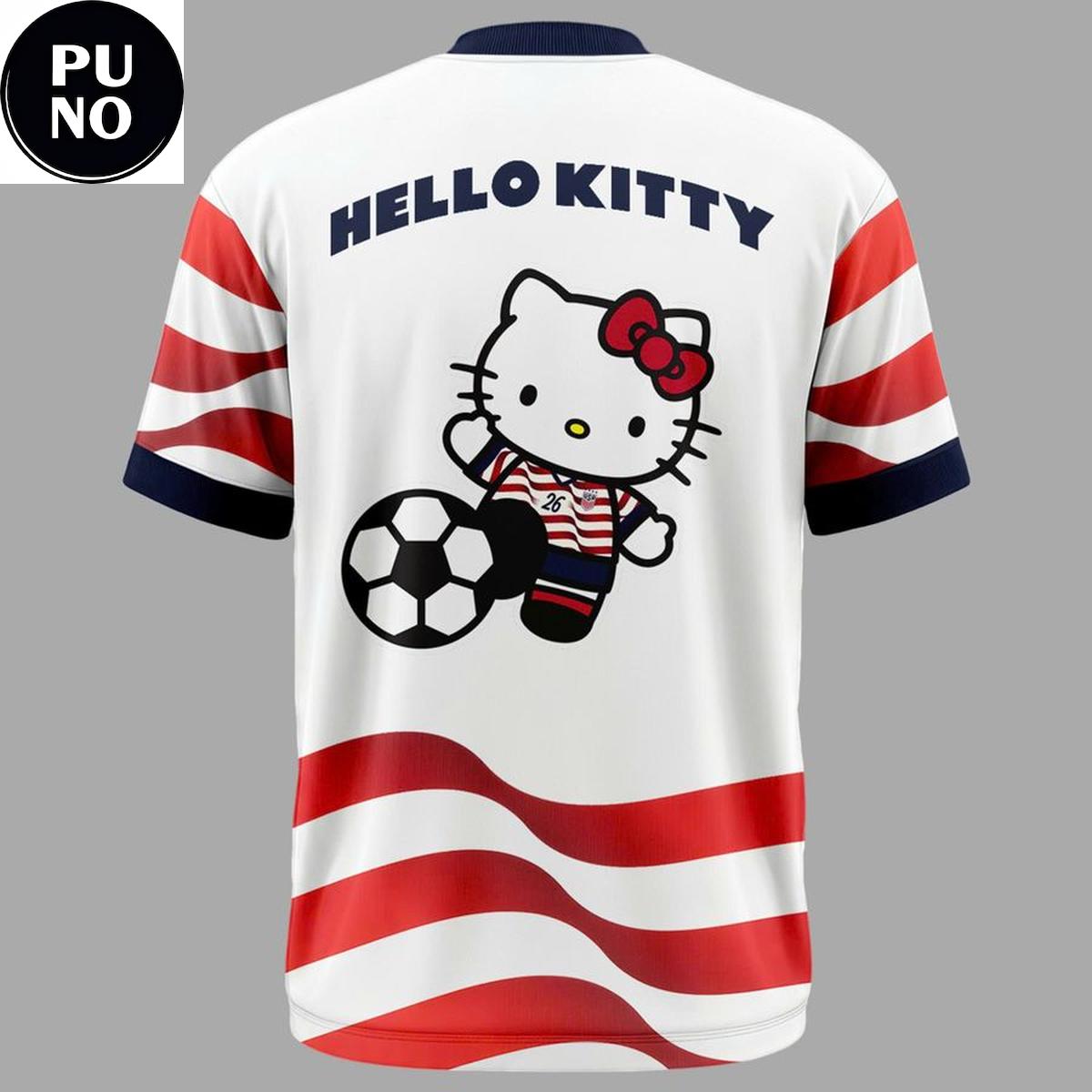 US Soccer World Cup x Hello Kitty Night 2026 Hoodie T-Shirt