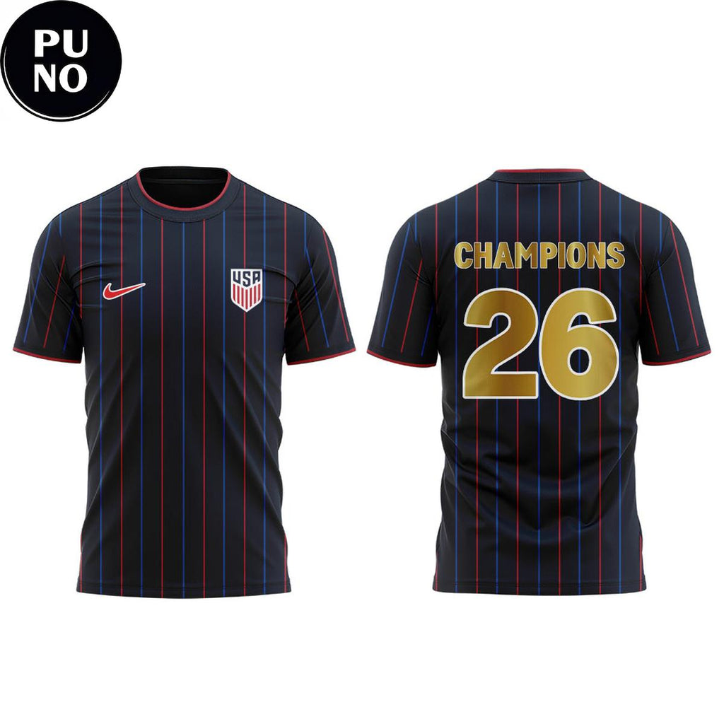 U.S. Women’s National Soccer Team x She Believes Cup Champions 2026 Hoodie T-Shirt