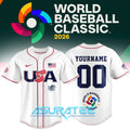 USA Baseball 2026 World Baseball Classic White Jersey