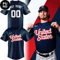 USA Baseball Team 2026 World Baseball Classic Personalized Baseball Jersey