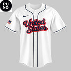 USA Baseball Team 2026 World Baseball Classic Personalized Baseball Jersey