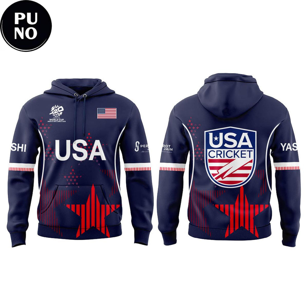 USA Cricket ICC Cricket T20 World Cup 2026 Hoodie T-Shirt