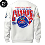 USA Hockey Men Olympic Champions 2026 Hoodie T-Shirt