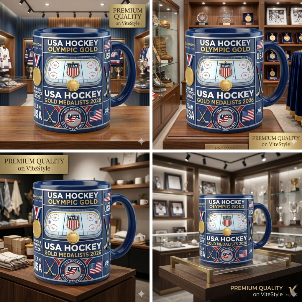 USA Hockey Olympic Gold 2026 Mug