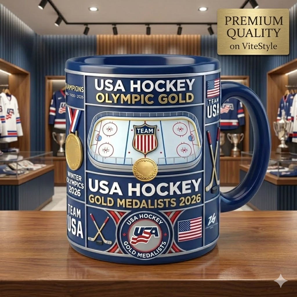USA Hockey Olympic Gold 2026 Mug