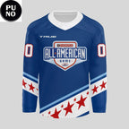 USA Hockey x Chipotle All American Game 2026 Blue Personalized Hockey Jersey