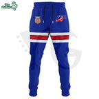 USA Olympic Hockey Team Milano Cortina 2026 Championship Blue Jersey