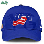 USA Olympic Hockey Team Milano Cortina 2026 Championship Blue Jersey