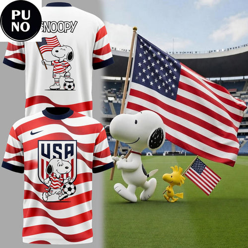 USA Soccer x Snoopy 2026 World Cup T-Shirt