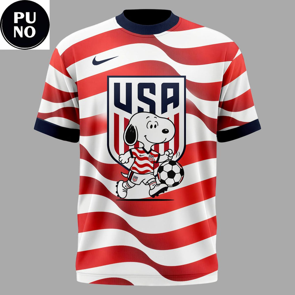 USA Soccer x Snoopy 2026 World Cup T-Shirt