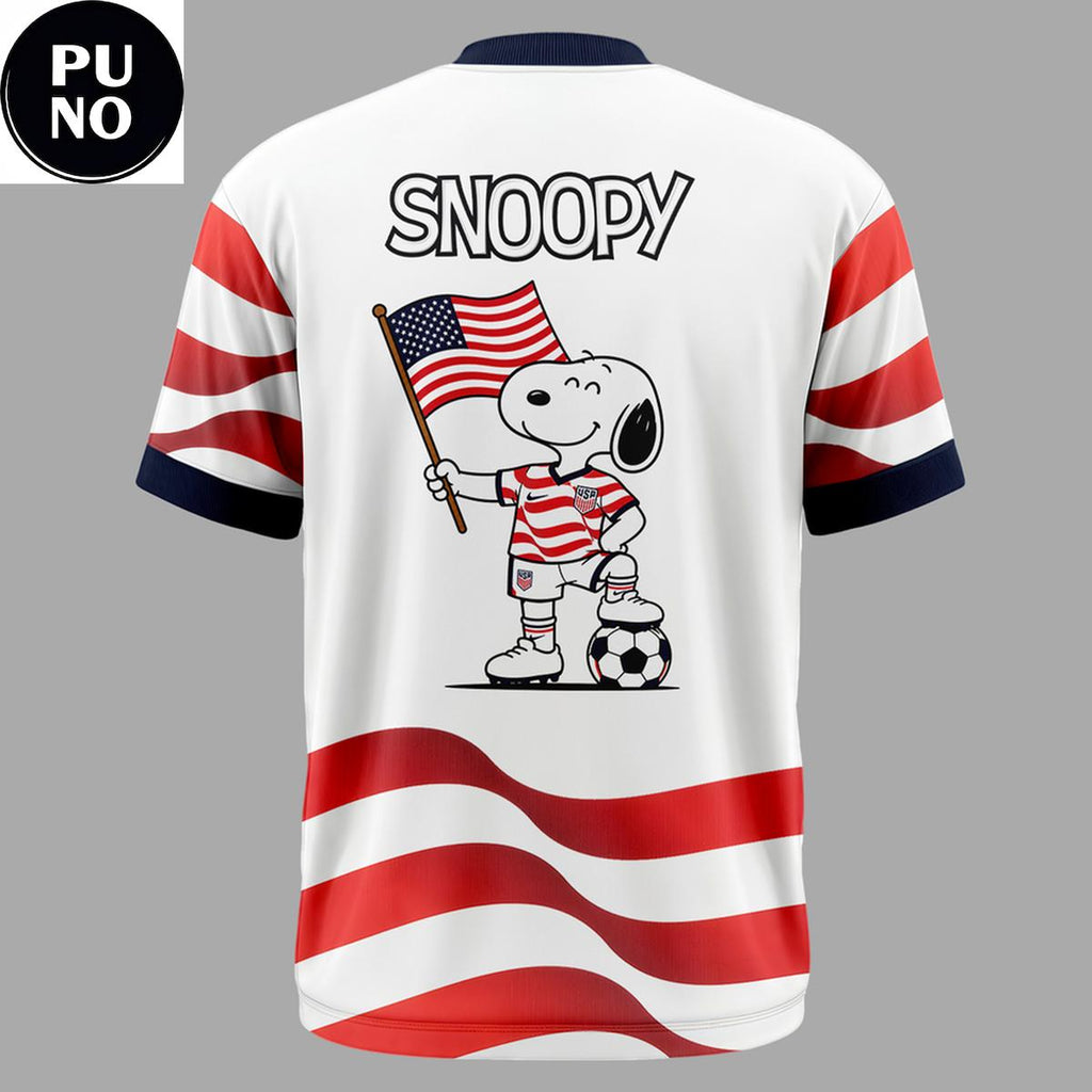 USA Soccer x Snoopy 2026 World Cup T-Shirt