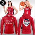 USA Women’s Basketball 2026 Uniform Replica Hoodie T-Shirt