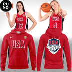 USA Women’s Basketball 2026 Uniform Replica Hoodie T-Shirt