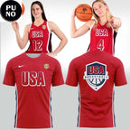 USA Women’s Basketball 2026 Uniform Replica Hoodie T-Shirt