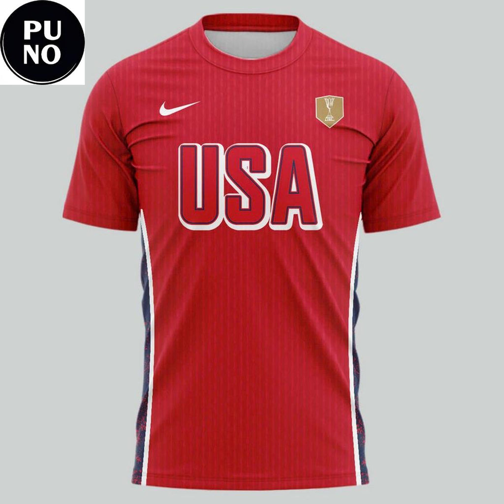 USA Women’s Basketball 2026 Uniform Replica Hoodie T-Shirt