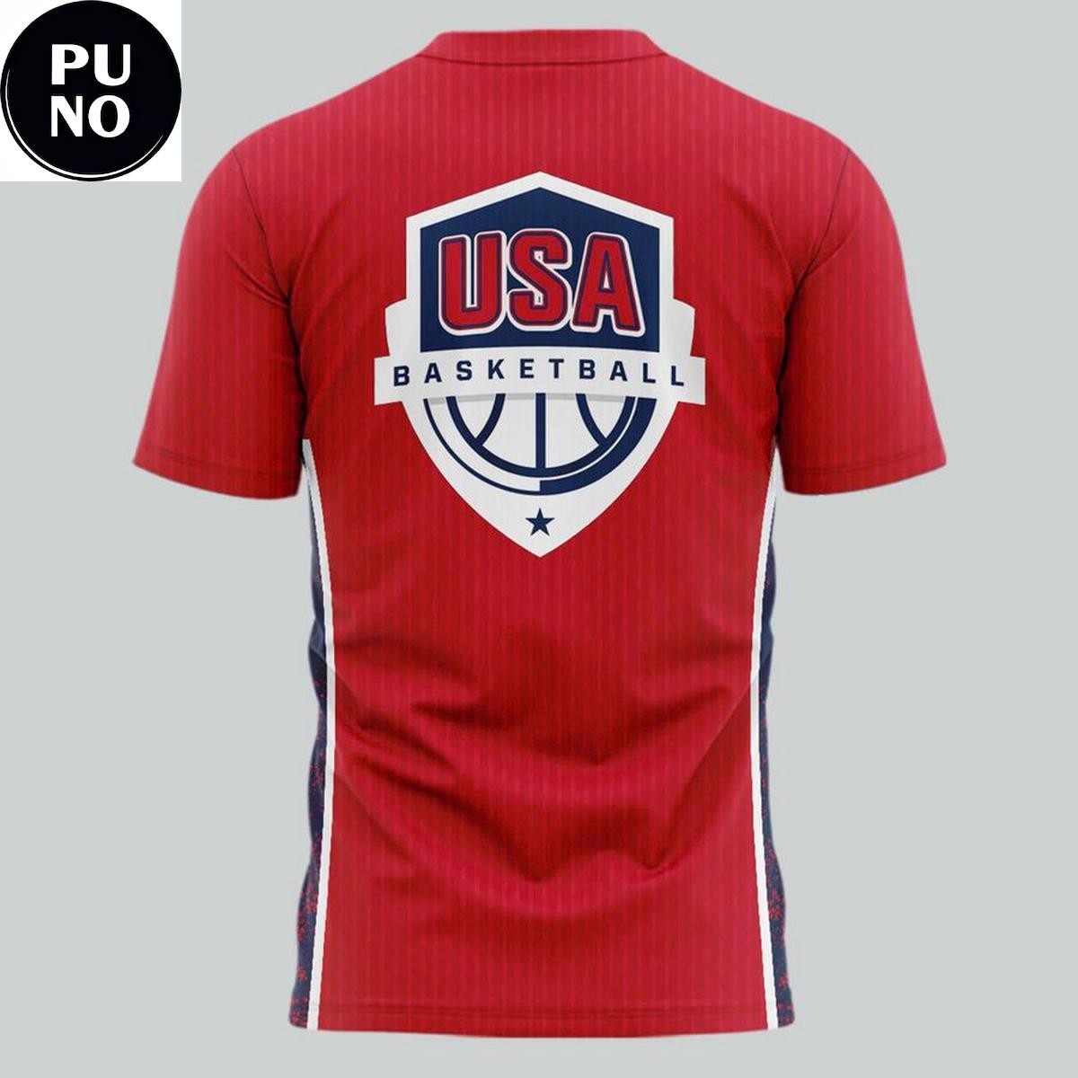 USA Women’s Basketball 2026 Uniform Replica Hoodie T-Shirt
