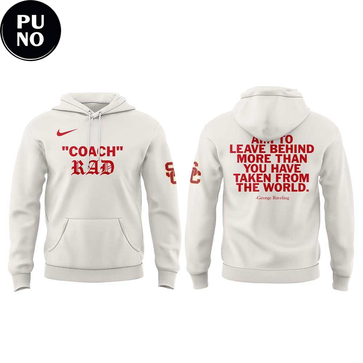 USC Mens Basketball Honoring Coach George Raveling Hoodie Shirt