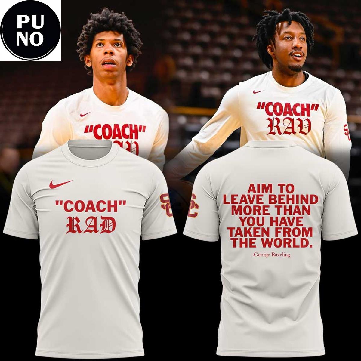USC Mens Basketball Honoring Coach George Raveling Hoodie Shirt