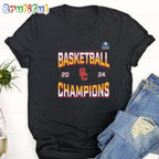 USC Trojans 2024 Pac 12 Women’s Basketball Conference Tournament Champions T Shirt