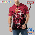 USC Trojans Horror Characters Essential Halloween Sleeveless Hoodie