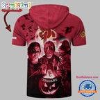 USC Trojans Horror Characters Essential Halloween Sleeveless Hoodie