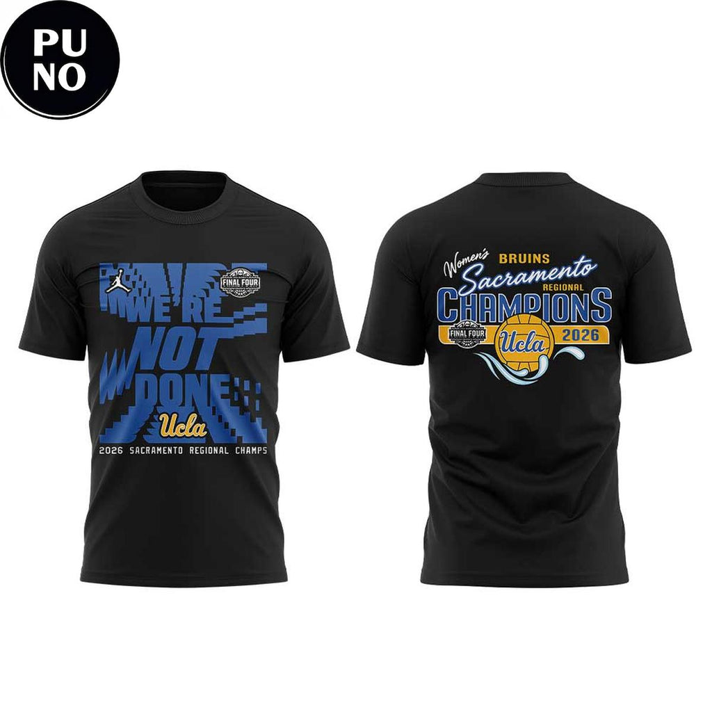 Ucla Bruins 2026 NCAA Women’s Basketball Sacramento Regional Hoodie T-Shirt