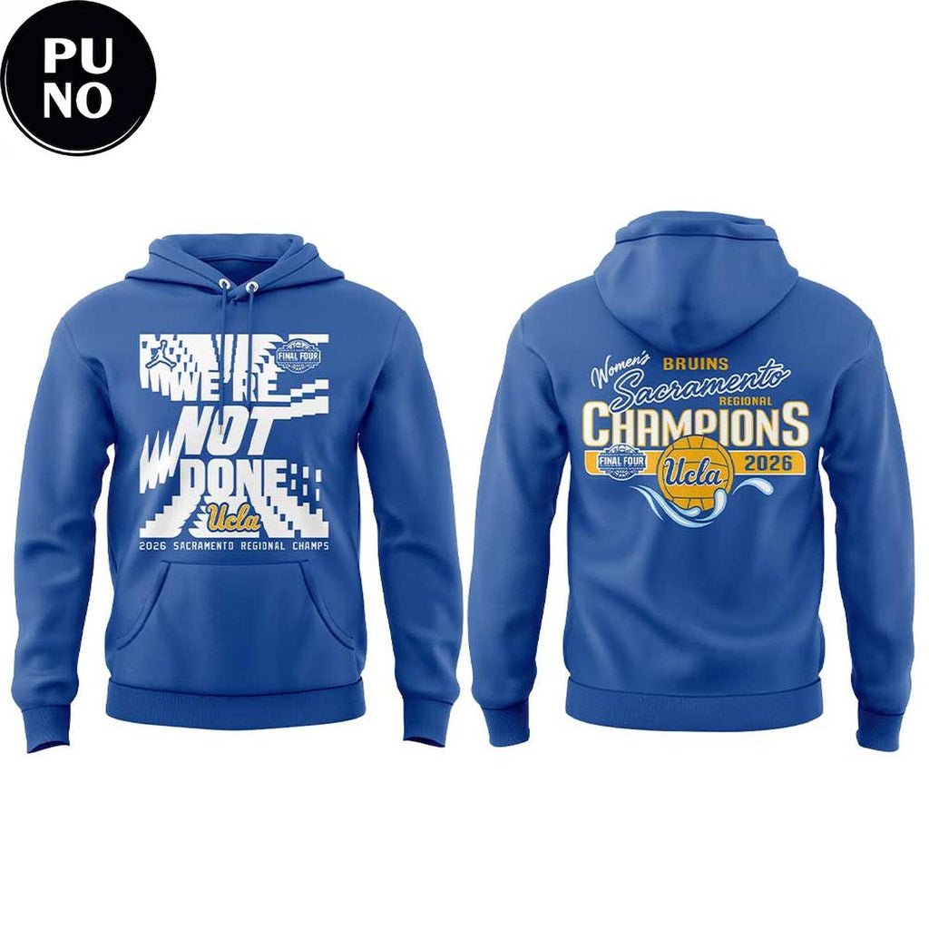 Ucla Bruins 2026 NCAA Women’s Basketball Sacramento Regional Hoodie T-Shirt