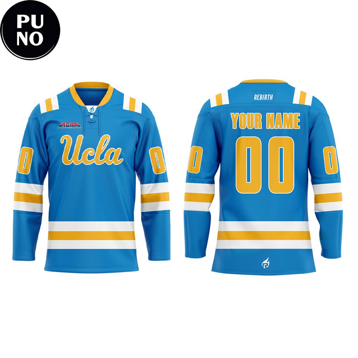 Ucla Bruins 2026 New Season Personalized Hockey Jersey