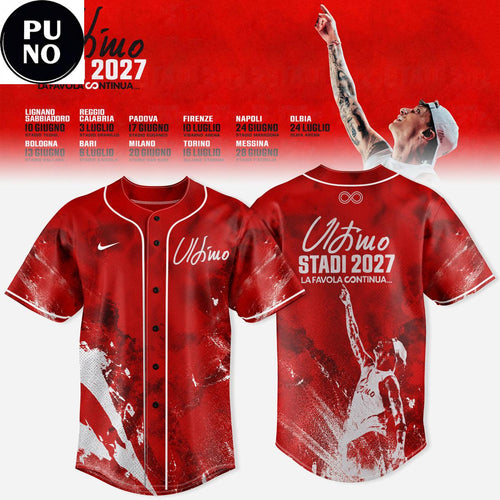 Ultimo Stadi 2027 La Favola Continua Baseball Jersey