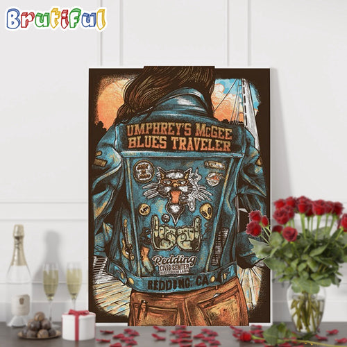 Umphrey’s McGee July 18 2024 Redding Civic Center Auditorium Lawn Redding CA Wall Art Poster Canvas