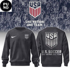 Unisex USA National Soccer Team Away 2026 One Nation One Team Hoodie Shirt