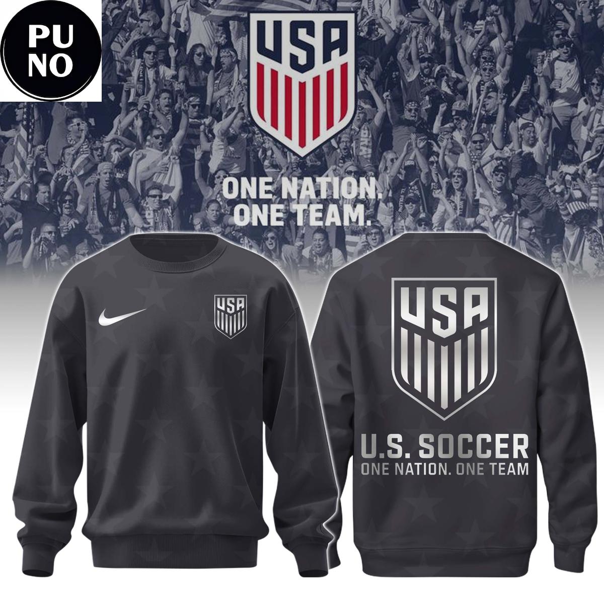 Unisex USA National Soccer Team Away 2026 One Nation One Team Hoodie Shirt