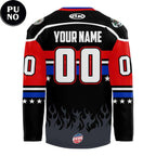 Utah Grizzlies 2026 Guns & Hoses Hockey Classic Personalized Hockey Jersey