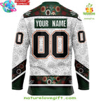 Utah Grizzlies 2026 Dia de los Muertos White Hockey Jersey