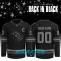 Utah Mammoth Back In Black Limited Edition Hockey Jersey