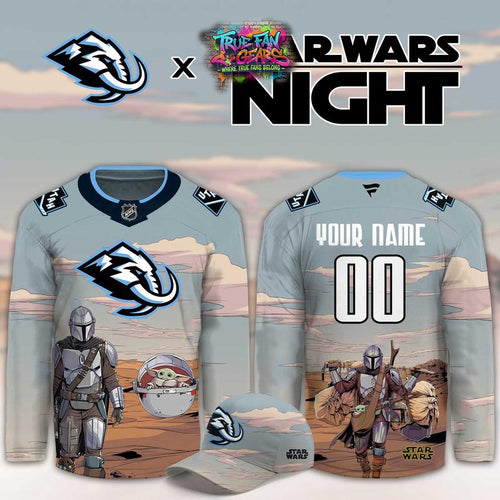 Utah Mammoth Star Wars Night 2026 Limited Personalized Hockey Jersey