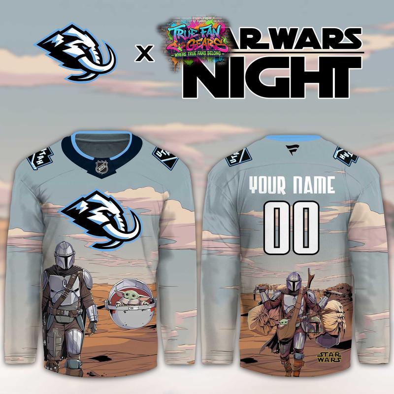Utah Mammoth Star Wars Night 2026 Limited Personalized Hockey Jersey