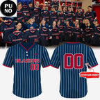 Utah Tech Softball 2026 New Pinstripes Personalized Baseball Jersey