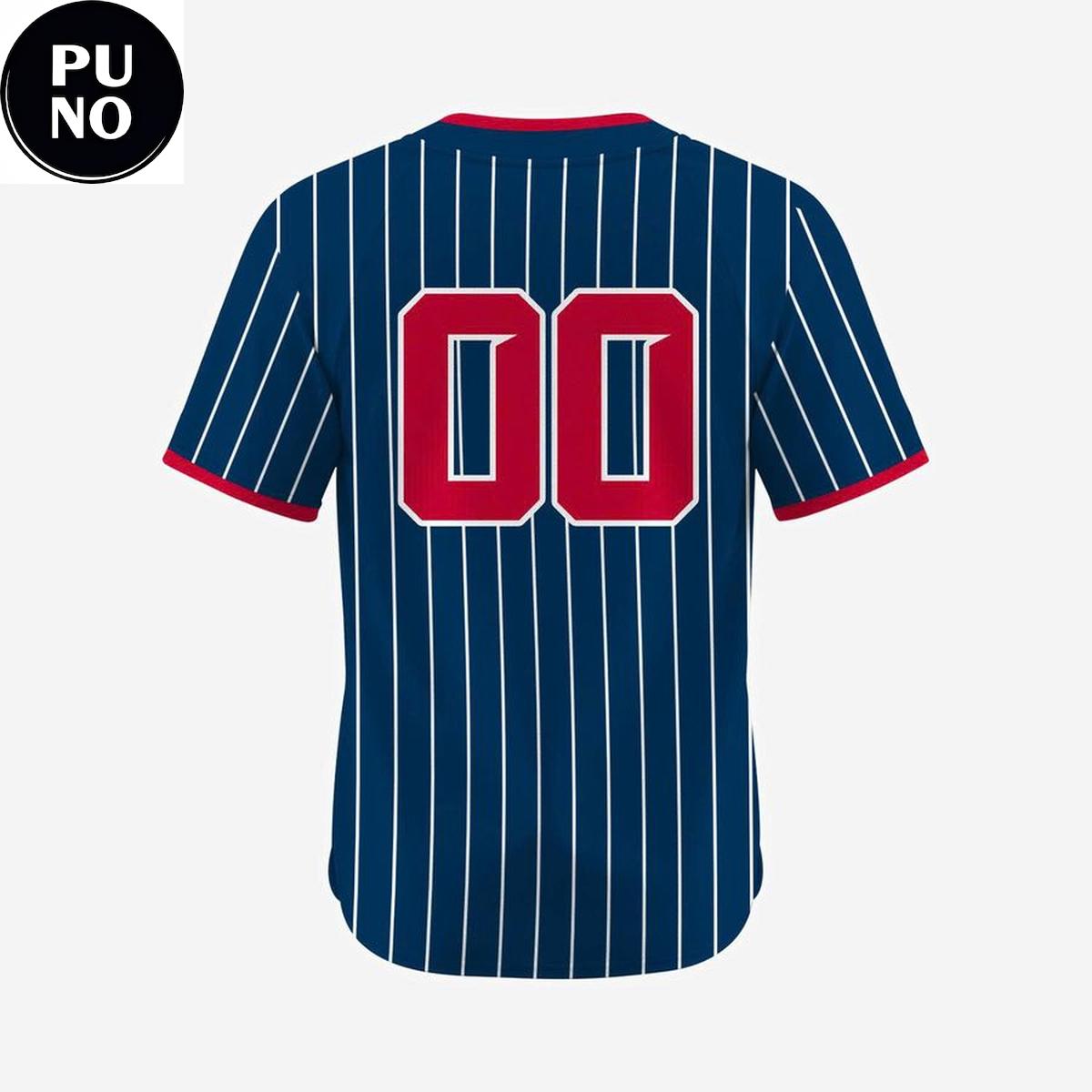 Utah Tech Softball 2026 New Pinstripes Personalized Baseball Jersey