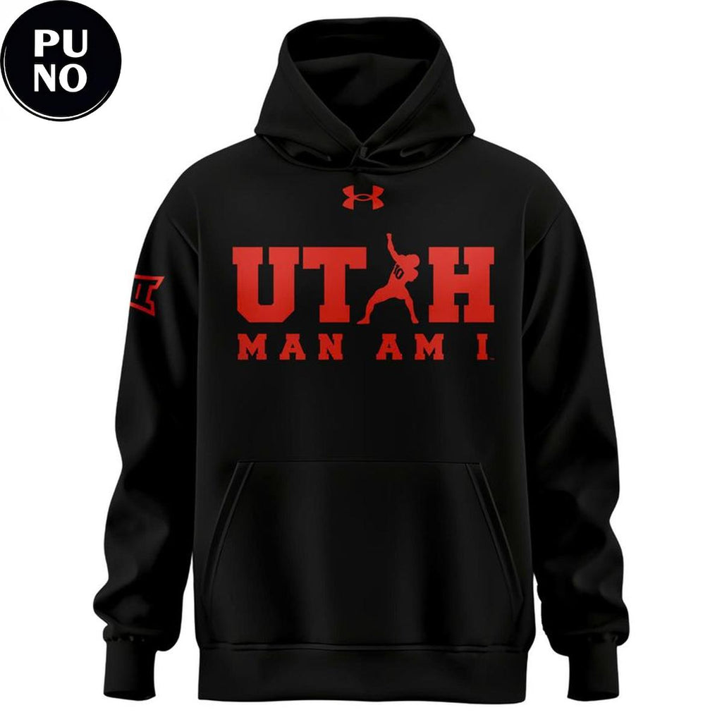 Utah Utes Coach Morgan Scalley 2026 Man Am I Hoodie Shirt