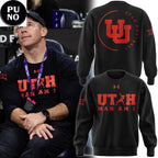 Utah Utes Coach Morgan Scalley 2026 Man Am I Hoodie Shirt