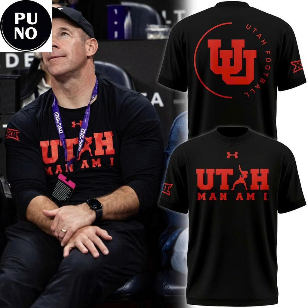 Utah Utes Coach Morgan Scalley 2026 Man Am I Hoodie Shirt